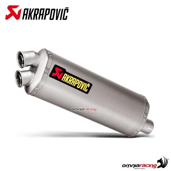 Terminale scarico Akrapovic racing titanio Honda CRF1000L Africa Twin 2016-2019