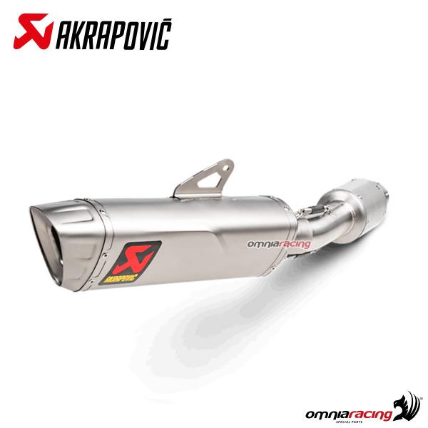 Akrapovic Exhaust Racing Titanium Track Day Slip-on Track Day 