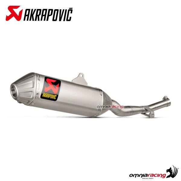 Akrapovic exhaust racing titanium slip-on Honda CRF300L 2021-2024