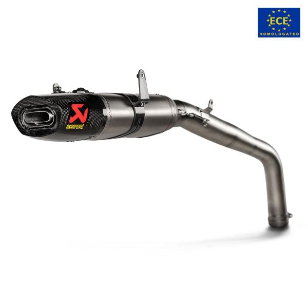 Akrapovic exhaust approved titanium slip-on Honda CBR600RR /ABS 2013-2016