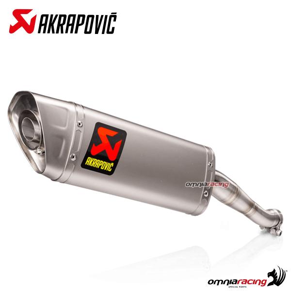 Terminale scarico Akrapovic racing titanio Italjet Dragster 125/150 2021-2024