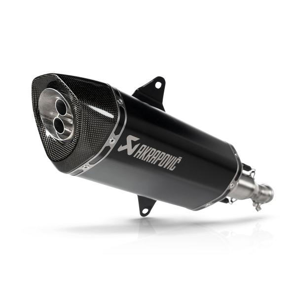 Akrapovic exhaust approved titanium black Italjet Dragster 300 2024