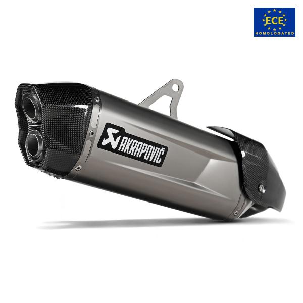 Akrapovic exhaust approved titanium slip-on Kawasaki Versys 1100 2025
