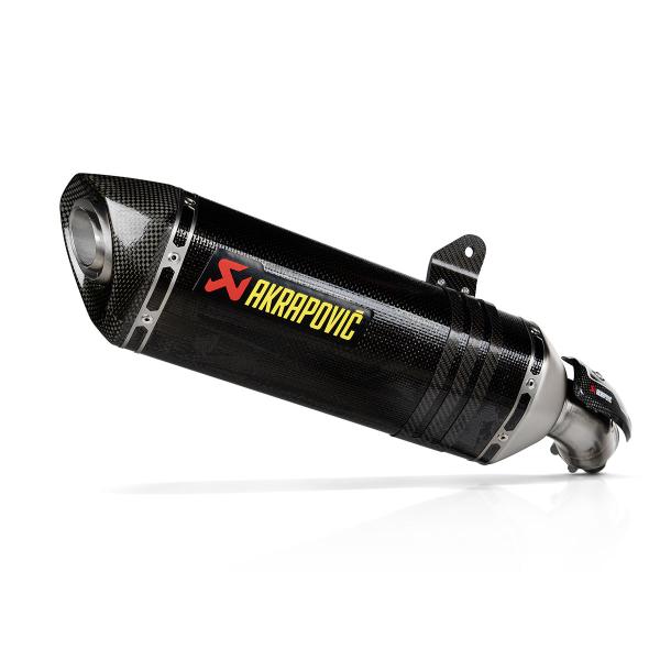 Scarico Akrapovic omologato carbonio Kawasaki Z1100 2025-2026
