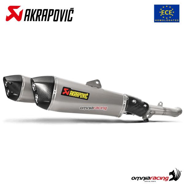 Akrapovic Exhaust Approved Titanium for Kawasaki S-k14so6-hzaat - Silencers