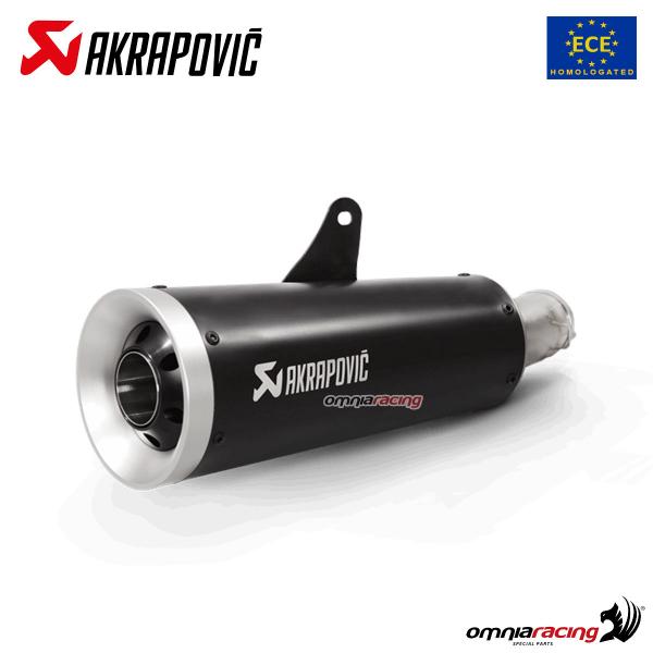 Terminale scarico Akrapovic omologato titanio Kawasaki Z900RS /cafe 2018-2024