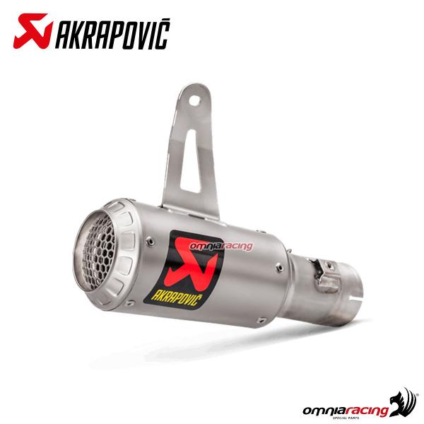 Akrapovic exhaust racing titanium slip-on Suzuki GSXR1000/R 2017-2025