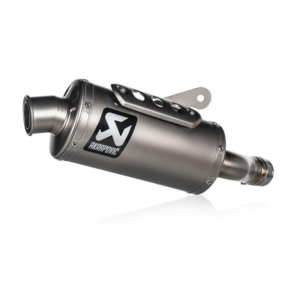 Akrapovic exhaust Triumph Speed 400 2023-2026 approved titanium slip-on