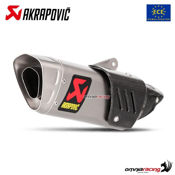 Akrapovic exhaust approved titanium slip-on Yamaha MT10 / FZ10 2016-2021