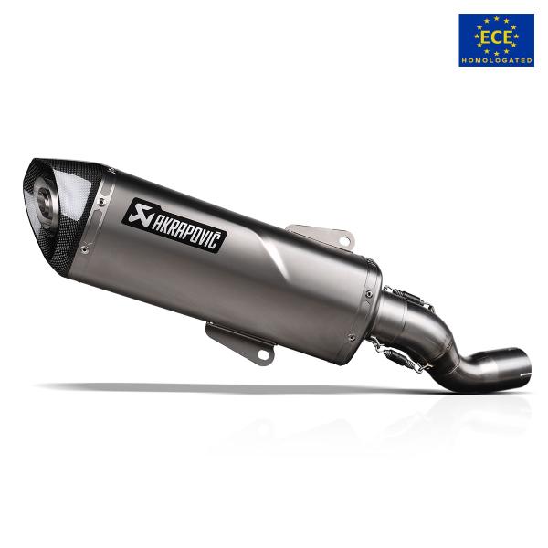 Akrapovic exhaust approved steel slip-on Yamaha Xmax 125 2025