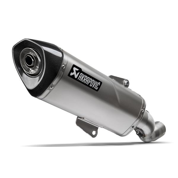 Akrapovic exhaust Yamaha Nmax 125 2025-2026 approved steel slip-on
