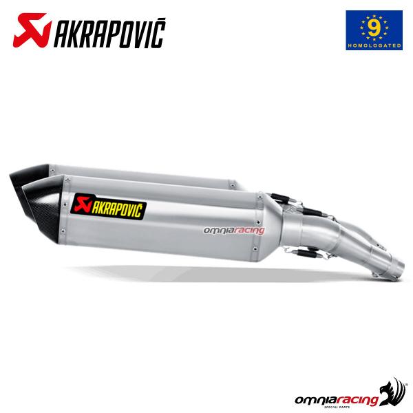 Coppia terminali scarico Akrapovic omologati titanio Yamaha FJR1300 2001-2015