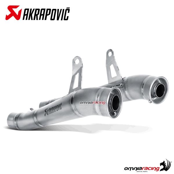 Coppia terminali scarico Akrapovic racing titanio Kawasaki Z1000 /Z1000SX 2014-2020