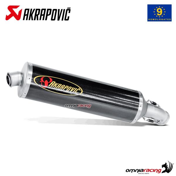 Terminale scarico Akrapovic omologato carbonio BMW K1200S 2005-2008