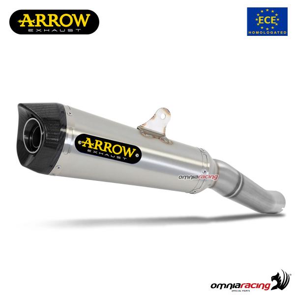 Arrow exhaust X-Kone slip-on steel alloy approved for Honda MSX125 Grom 2021>