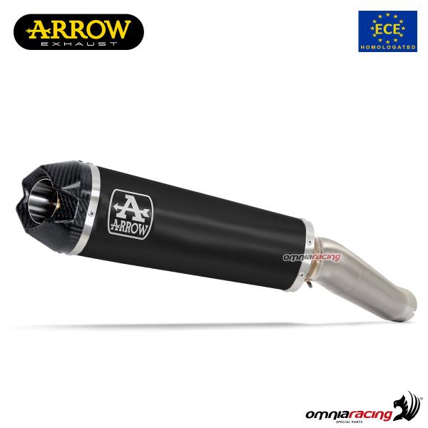 Arrow exhaust Indy Race slip-on dark aluminum approved for Honda ADV 350 2022>