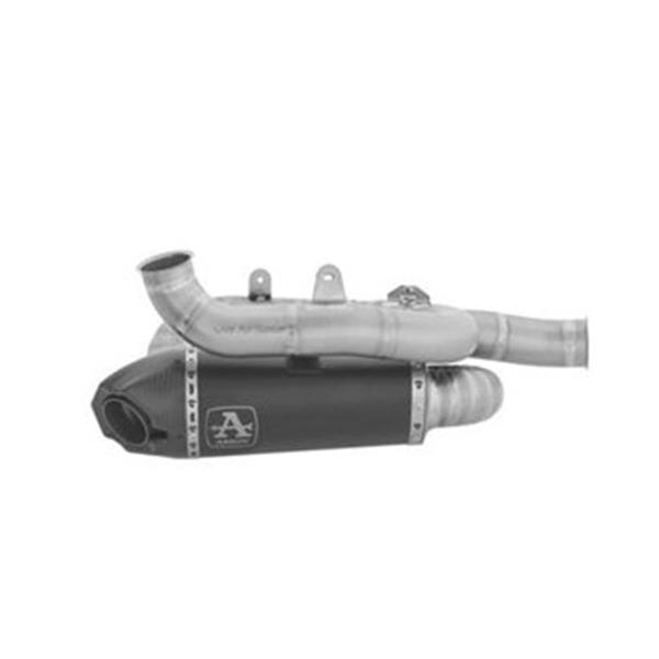 Arrow Racing black titanium Works exhaust Ducati Panigale V4 2025