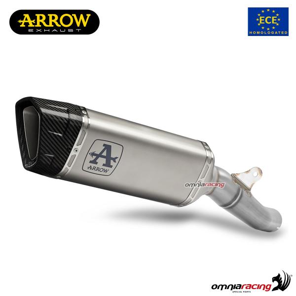 Arrow Pista titanium exhaust slip-on approved for BMW S1000R 2021>