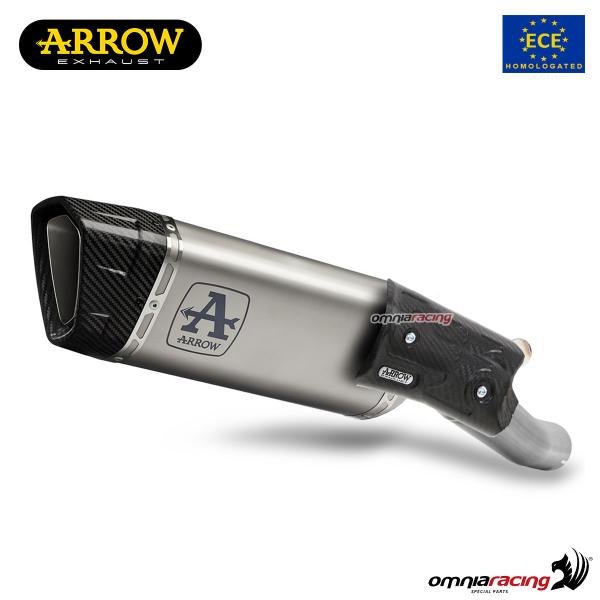 Arrow Pista titanium exhaust slip-on approved for Honda CB750 Hornet 2023>