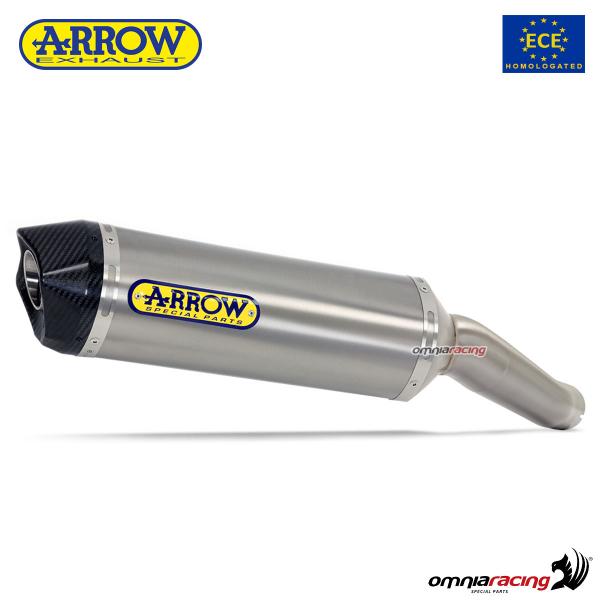 Arrow terminale di scarico Race-Tech in titanio omologato per Yamaha Tmax 2008>2011