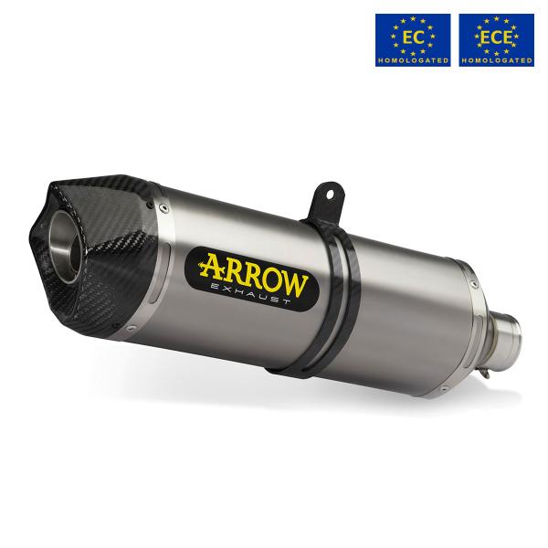 Arrow exhaust Race Tech slip-on titanium approved for KTM 790 Adventure 2024