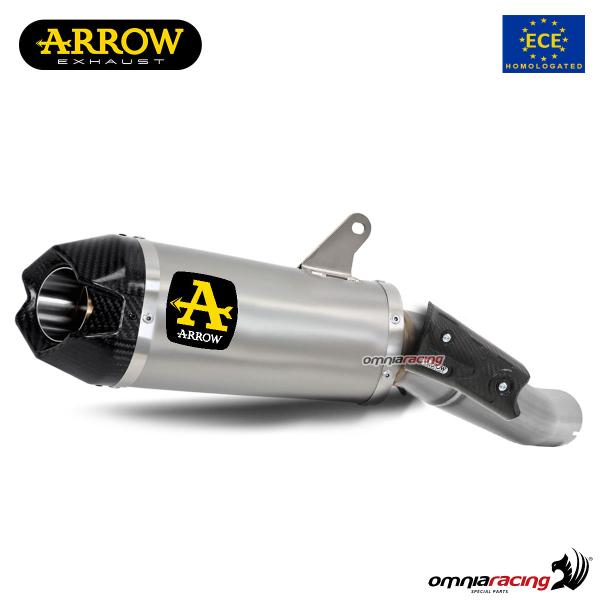Arrow exhaust Indy Race slip-on titanium approved for Ducati Monster 937 2021>