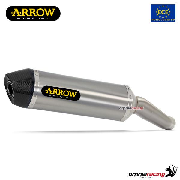 Arrow exhaust Race Tech slip-on titanium approved for CFmoto 800MT Sport/Touring 2022>