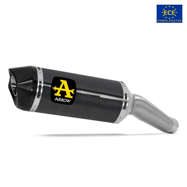 Arrow exhaust Race Tech slip-on carbon approved Honda XADV 750 2025