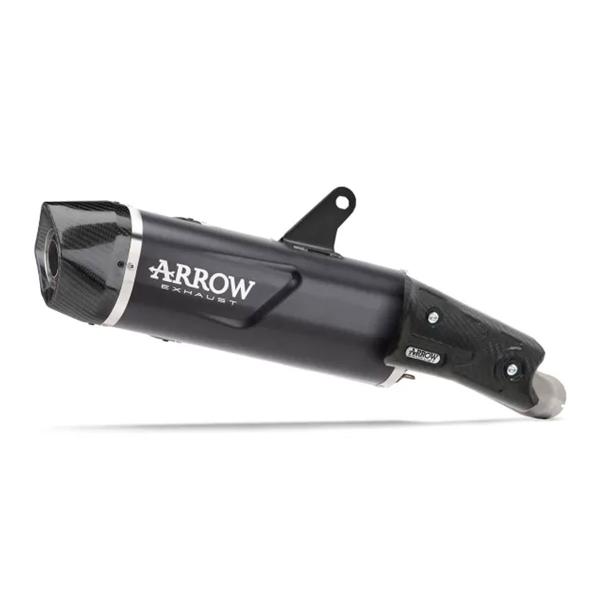 Arrow approved black aluminum Indy Race EVO exhaust Kawasaki Ninja 1100SX 2025