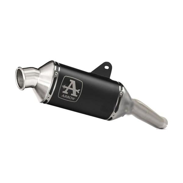 Scarico Arrow Indy Race alluminio nero omologato Suzuki Vstrom 800DE/SE 2023-2024