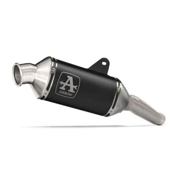 Scarico Arrow Indy Race EVO alluminio nero omologato Suzuki Vstrom 800DE/SE 2023-2024