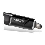 Arrow exhaust Zontes ZT703-RR 2025-2026 Indy Race Evo black aluminum approved