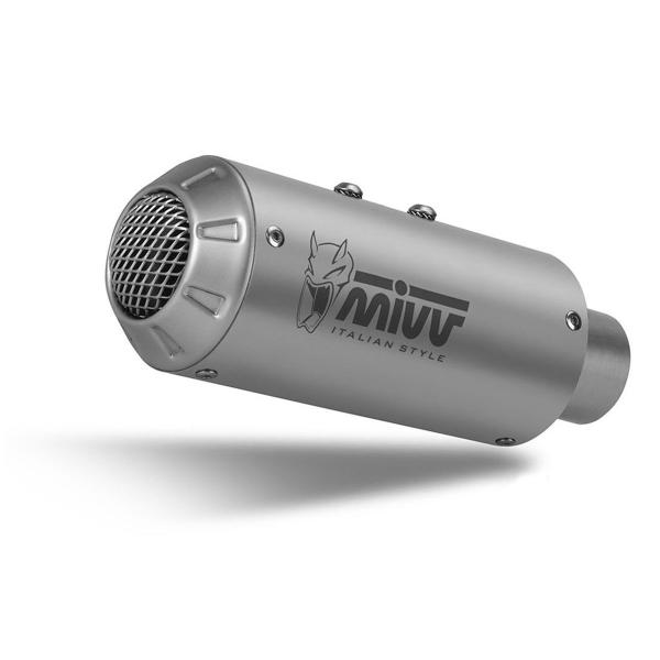 MIVV MK3 Steel exhaust approved Kawasaki Z900 A2 2017-2025