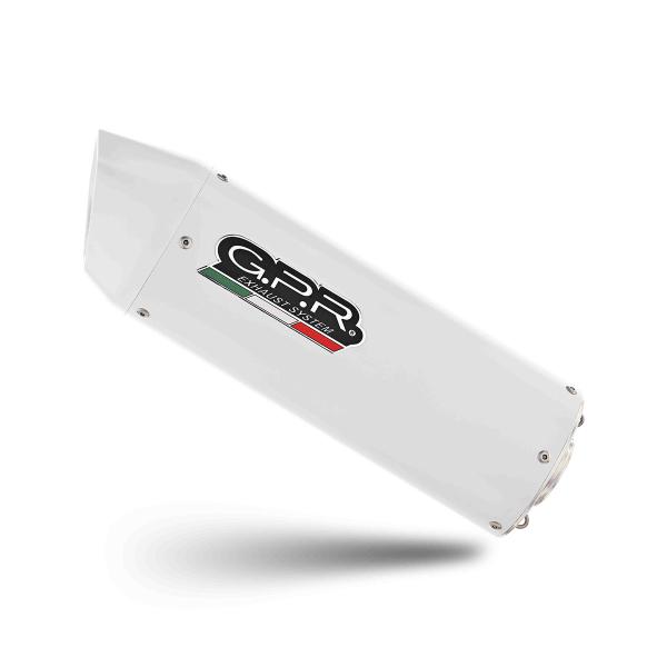 Scarico GPR Albus Evo4 bianco omologato Voge 900DSX 2024-2025