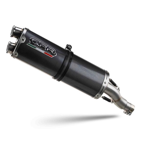 GPR exhaust approved carbon Dual Poppy Honda CRF1000L Africa Twin 2018-2020