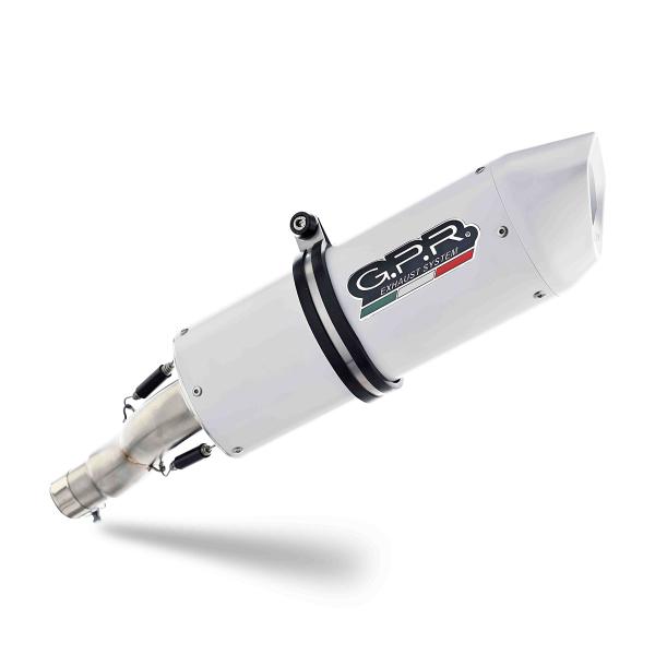 GPR exhaust approved Kat white Albus Ceramic Husqvarna Supermoto 701 2015-2016