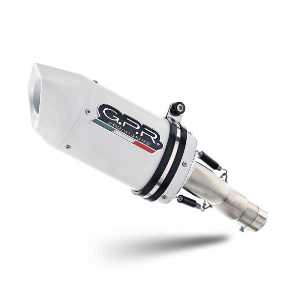 Scarico GPR Albus Evo4 bianco omologato KTM RC390 2022-2024