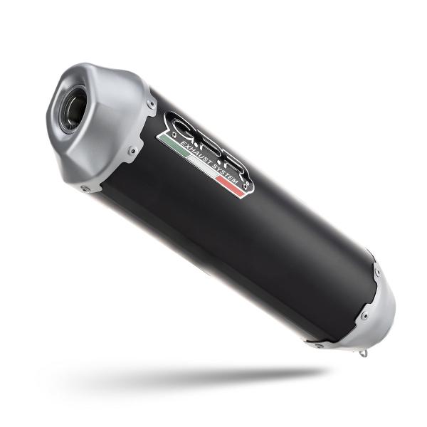 GPR complete exhaust approved Kat matte black Pentascooter Zontes D350 2023-2024