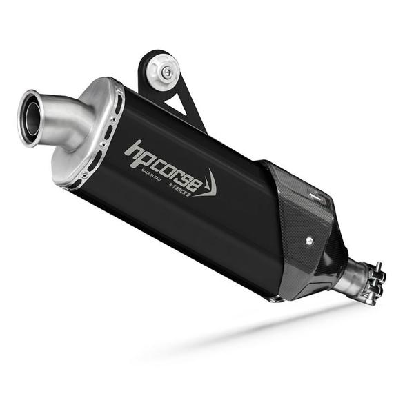HPcorse 4-Track - S Black exhaust approved Benelli TRK502X 2018-2023
