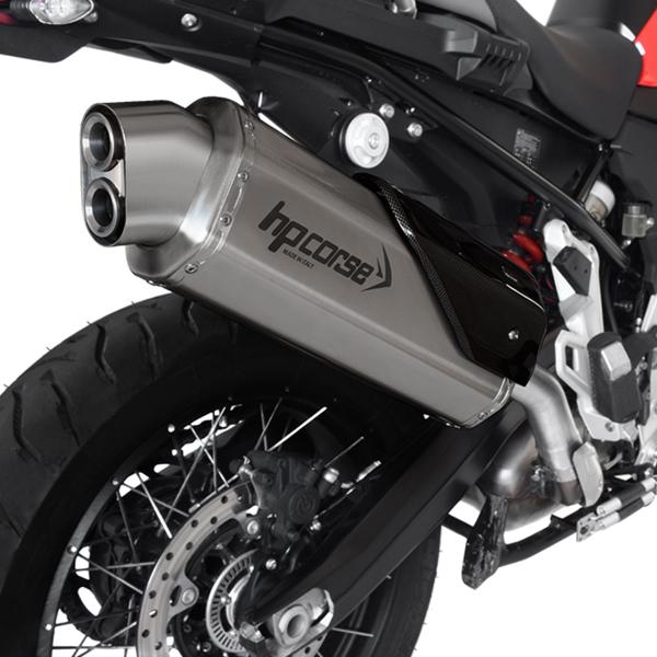 Scarico HPcorse 4-Track R titanio omologato BMW F750GS/850/Adventure 2018-2020