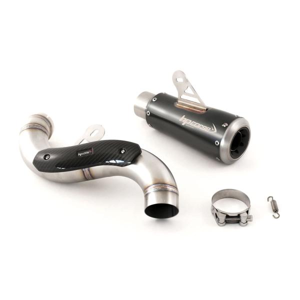 Scarico HPcorse GP07 nero alto omologato BMW RNineT 2014-2016
