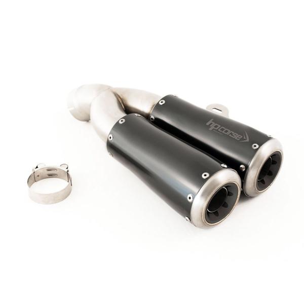 Scarichi HPcorse GP07 nero basso omologato BMW RNineT 2014-2016