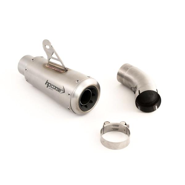 Scarico HPcorse GP07 satinato basso omologato BMW RNineT 2014-2016