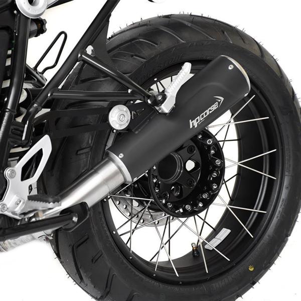 HPcorse Hydroform RS300 Black low exhaust approved BMW RNineT 2017-2020