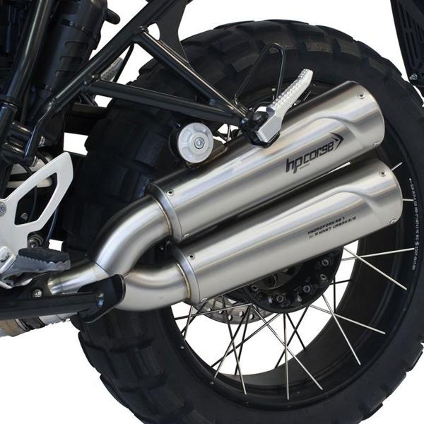 Scarichi HPcorse Hydroform RS300 satinato basso omologato BMW RNineT 2017-2020