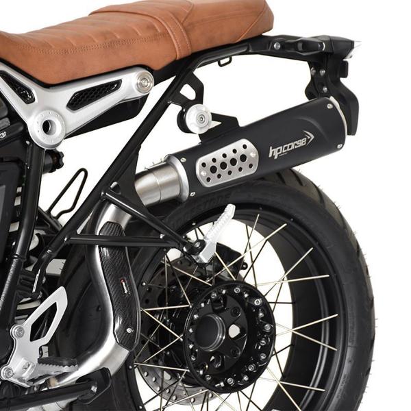 HPcorse Hydroform RS300 Black high exhaust approved BMW RNineT 2021-2024