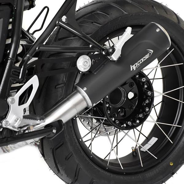 HPcorse Hydroform RS300 Black low exhaust approved BMW RNineT 2021-2024