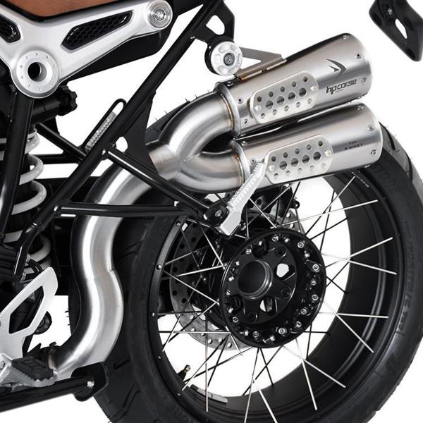 Scarichi HPcorse Hydroform RS300 satinato basso omologato BMW RNineT 2021-2024