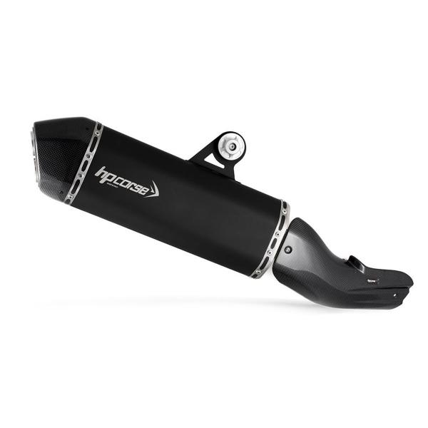 HPcorse SPS Carbon Black exhaust approved BMW R1250GS/Adventure 2019-2023