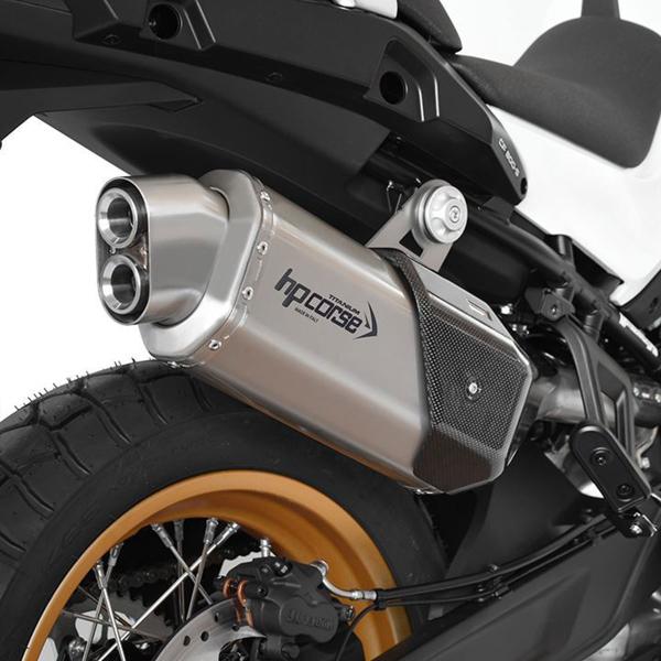 Scarico HPcorse 4-Track R Short titanio omologato CFmoto 800MT Sport 2023-2024